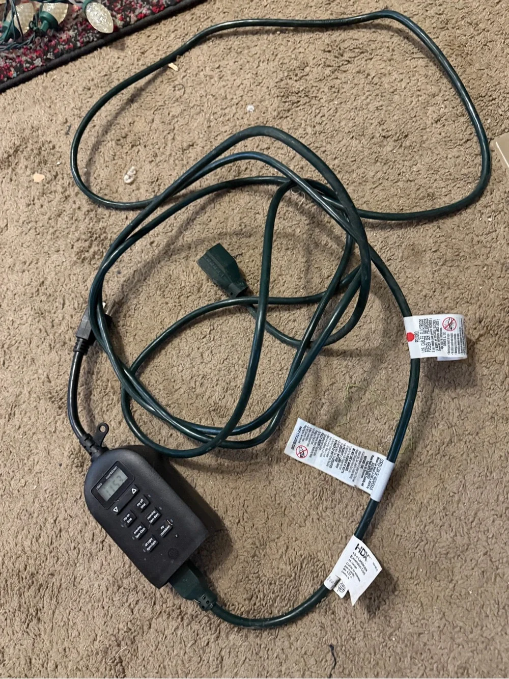 Bundle of 9 Christmas Light Strands (Approx. 20’-25’ each)